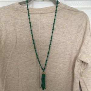 Loft Beaded necklace green